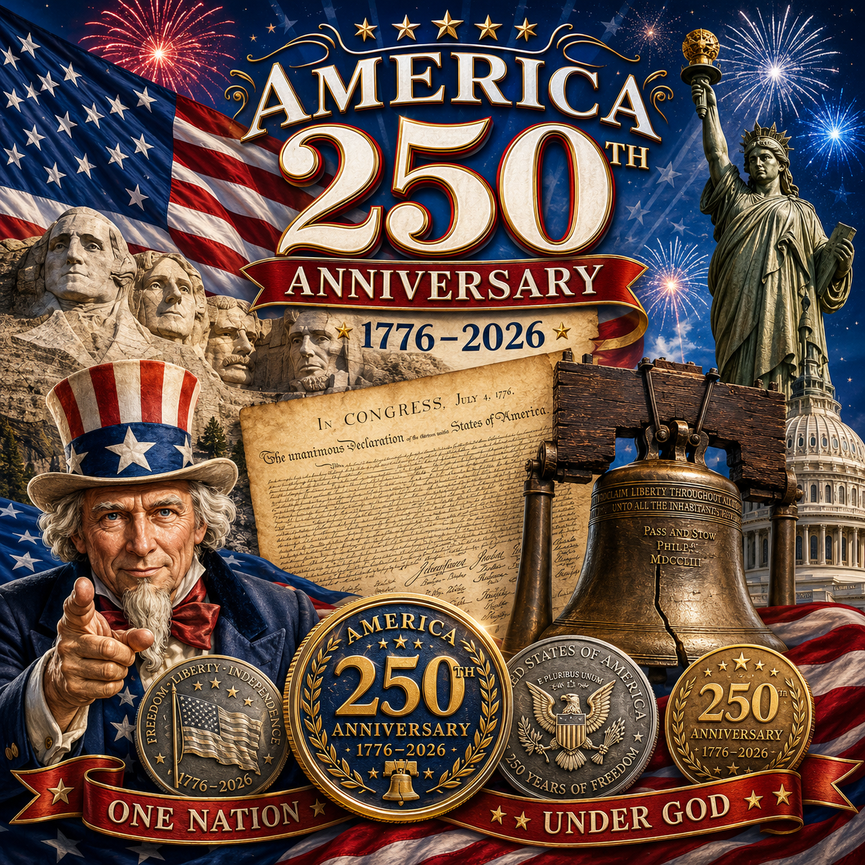 AMERICA250 Logo